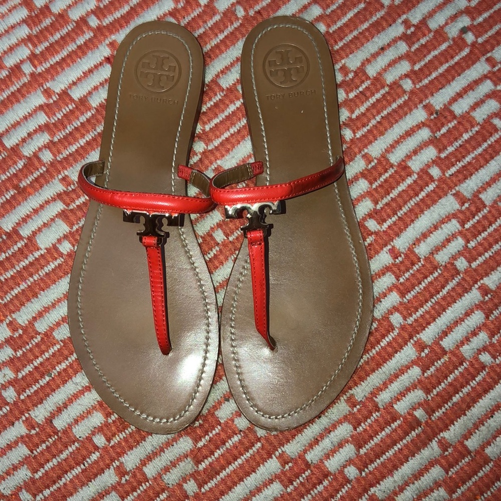 Tory Burch thong sandals size 10